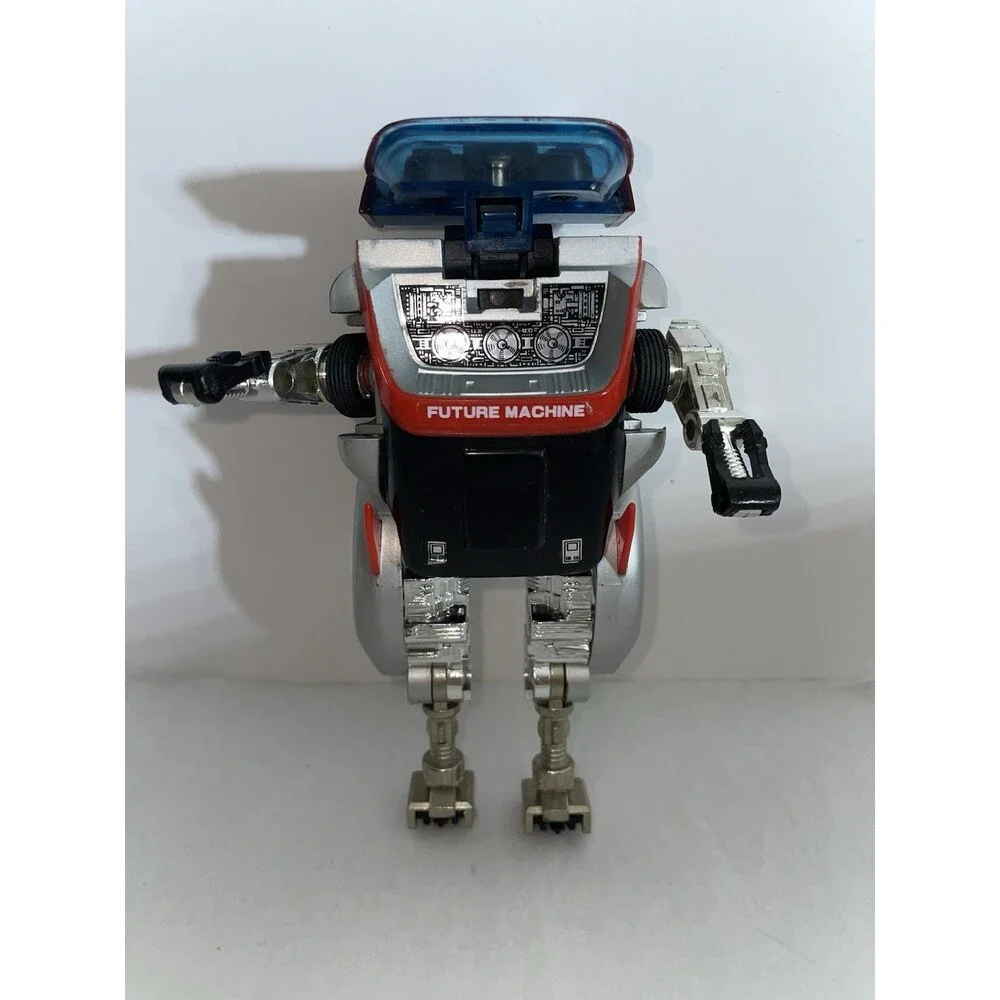 1984 Bandai Tonka Super GoBots Psycho Future Machine Transforming Robot Complete